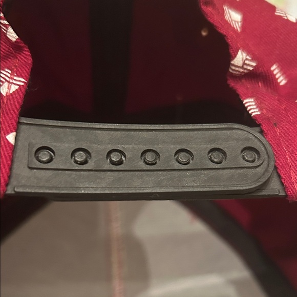 Popular Demand snap-back Hat- Maroon and Black~ New - Picture 5 of 5